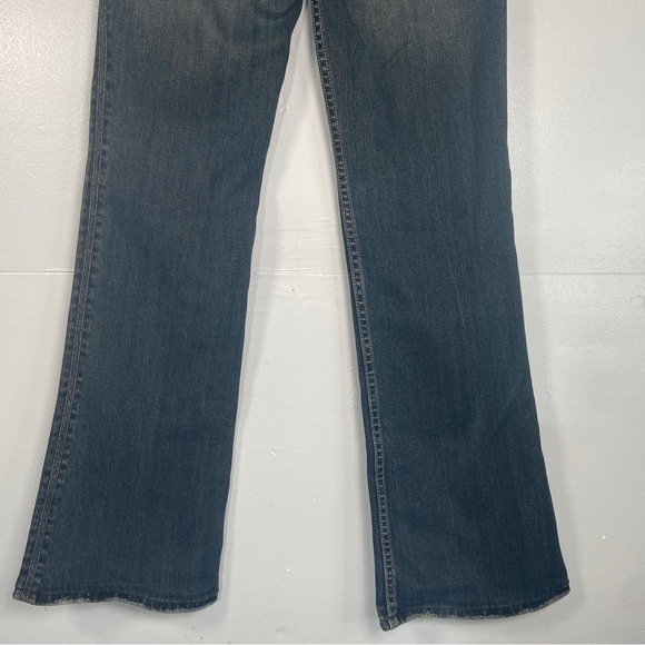 Miss Me Denim Blue Jeans Women’s 27 Rhinestone Bootcut Camouflage Distressed - Picture 11 of 16